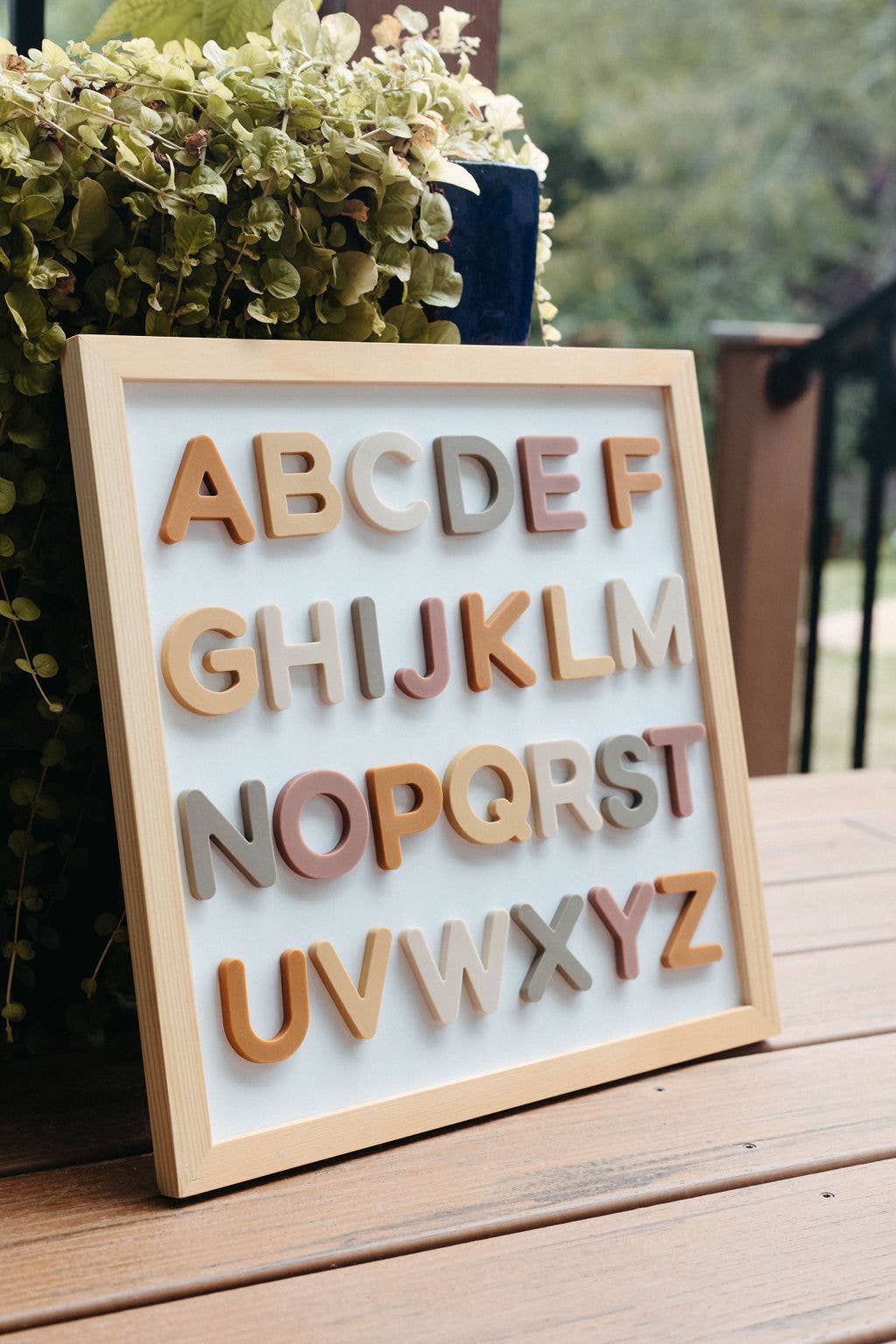 Silicone Alphabet Magnets 26 Piece Set