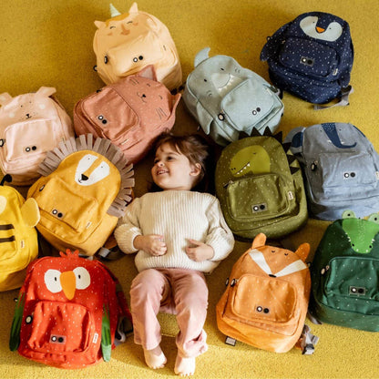 Trixie Baby Animal Small Backpack | Toddler &Kids School Bag