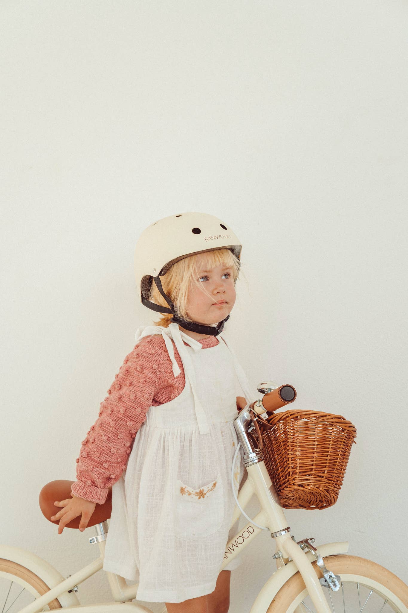BANWOOD HELMET - MATTE CREAM (50-54 cm)