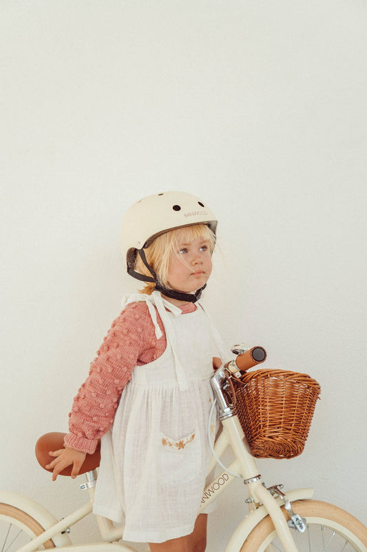 BANWOOD HELMET - MATTE CREAM (50-54 cm)