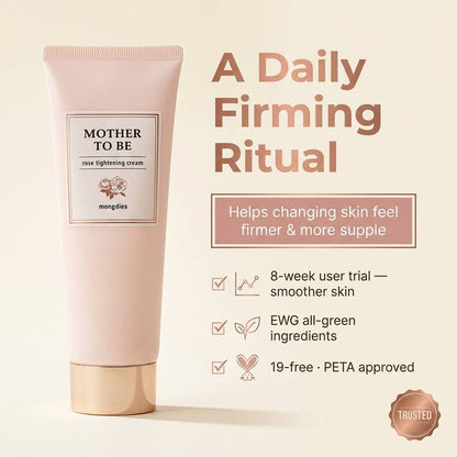 Mother To Be Rose Tightening Cream 200ml | Firming Body Cream for Pregnancy & Postpartum | Made in Korea
