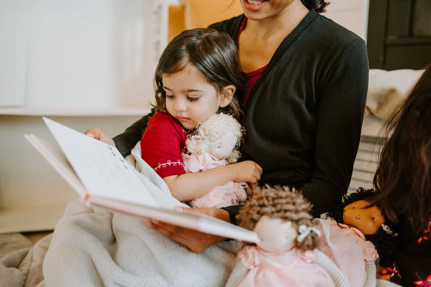A Pretty Girl Board Book - (Blonde Hair)