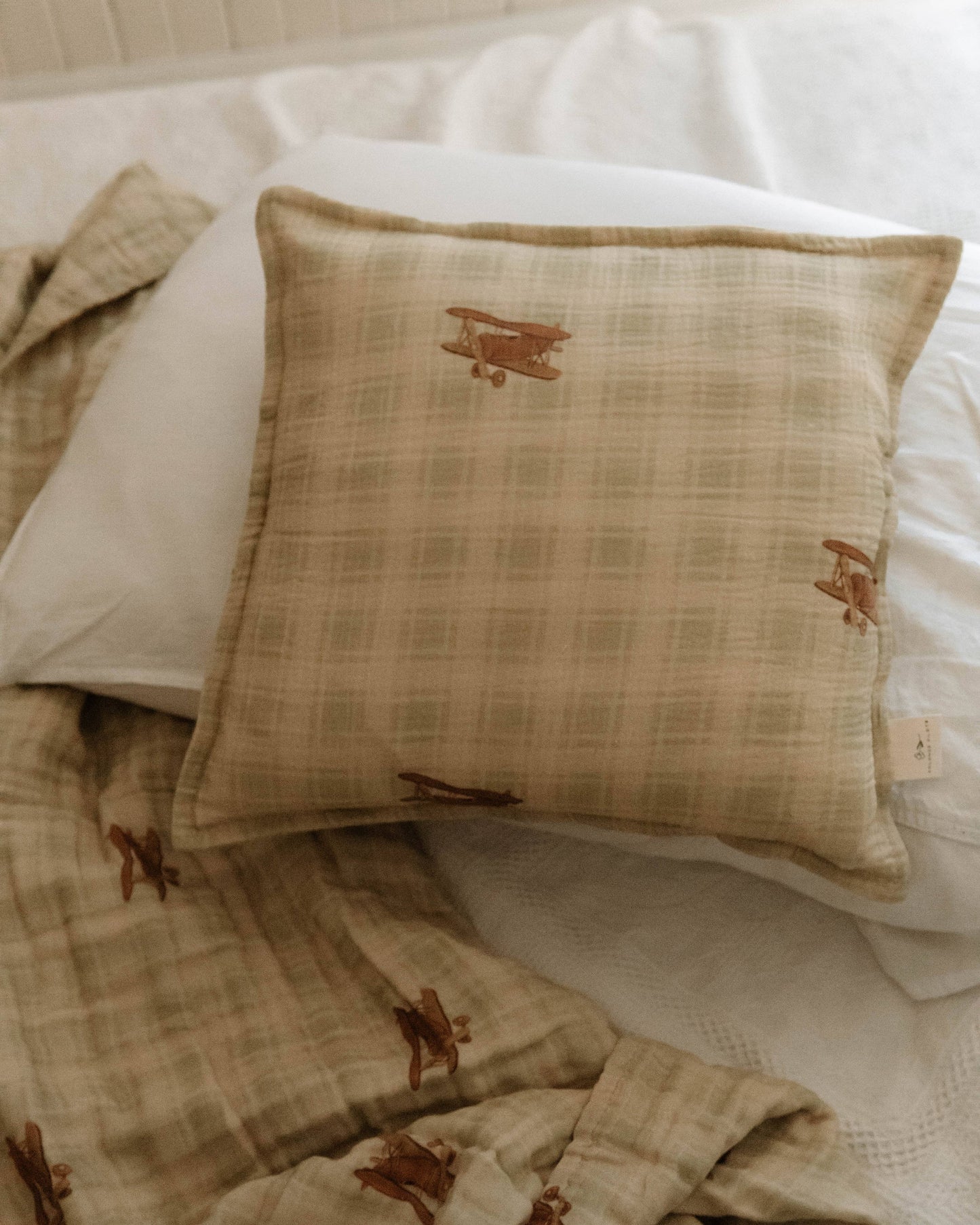 Cushion cover - Airplanes