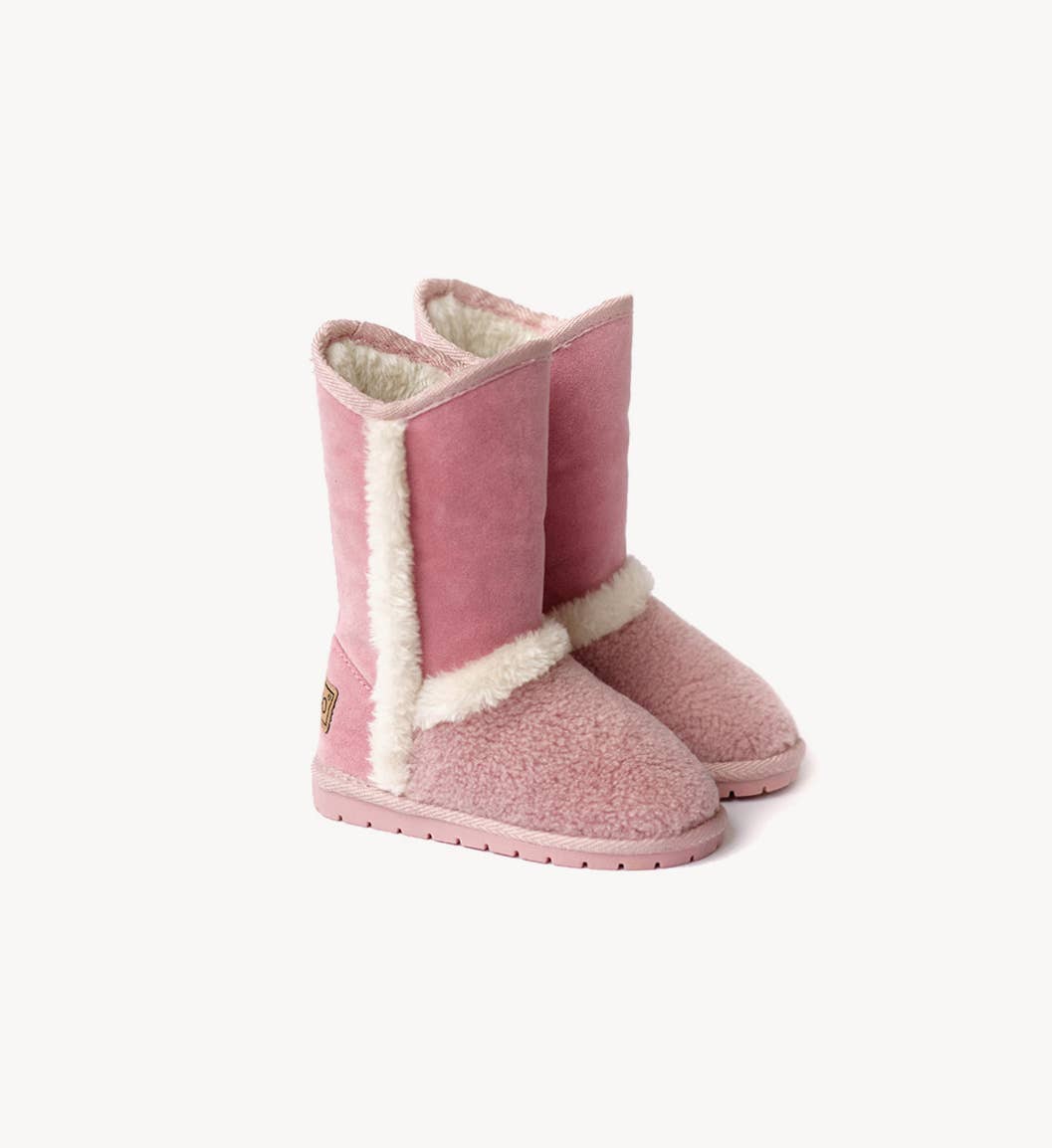 Kids Winter Warm Boots Lemonade Pink: 23