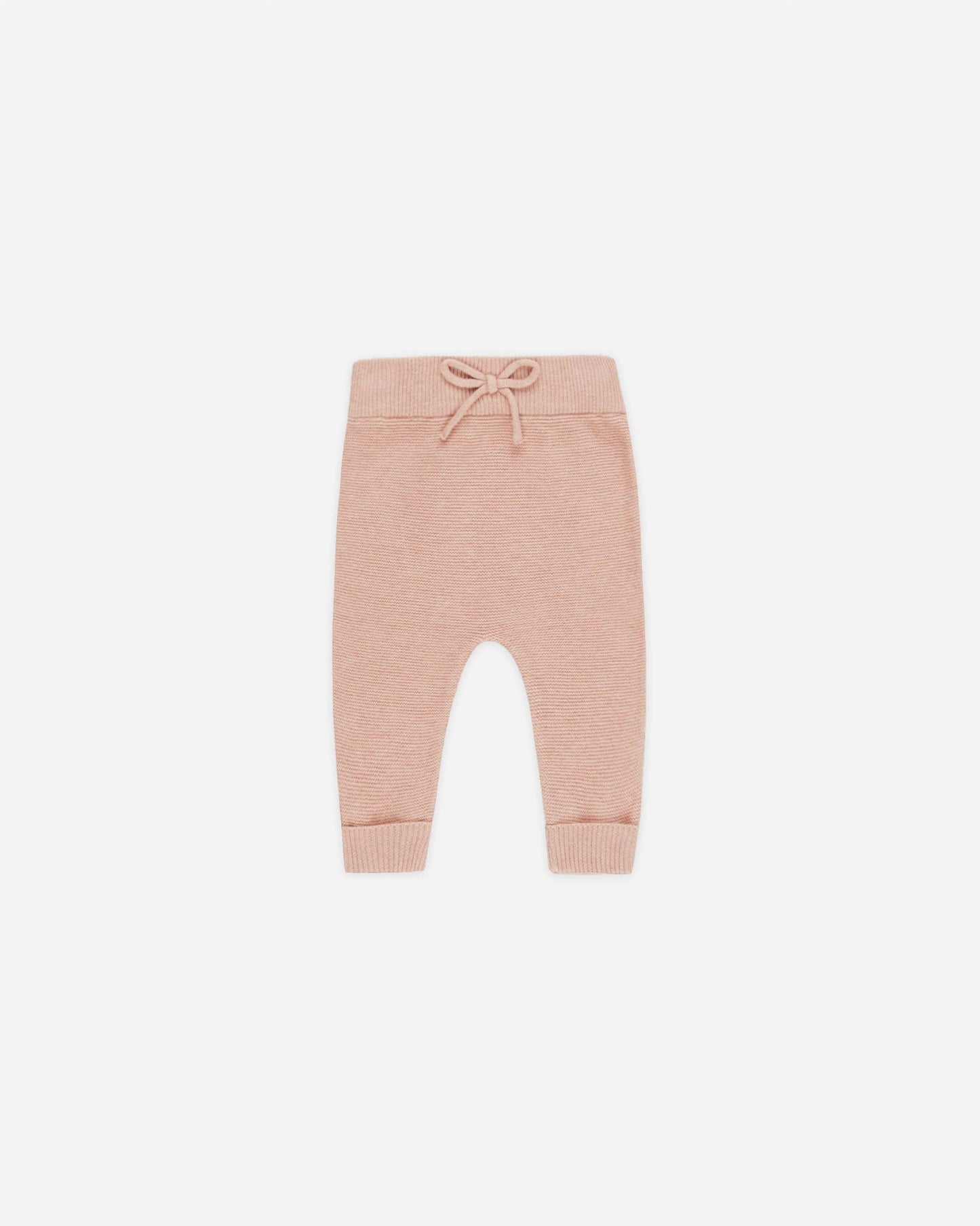Knit Pant - Heathered Rose