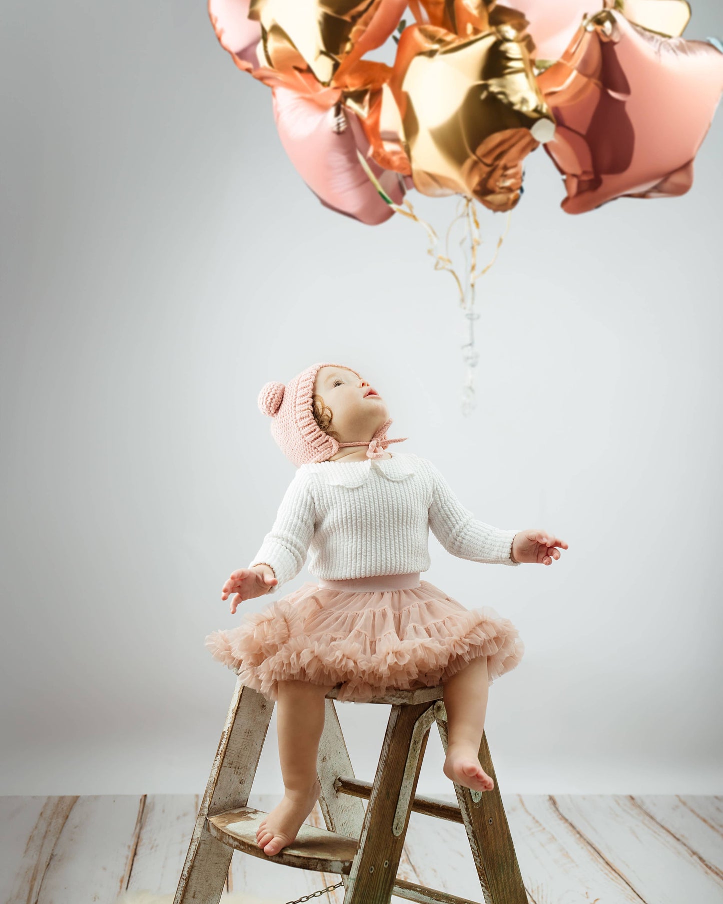 Annie & Charles® tulle skirt: Blush