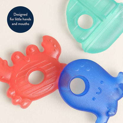 Cutie Coolers™Water Filled Teethers: Nautical Coolers