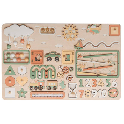 Busy Board XXL: Pastel Rainbow / With Stand