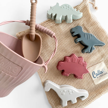 Ainsley's Dino Silicone Beach Toy Set