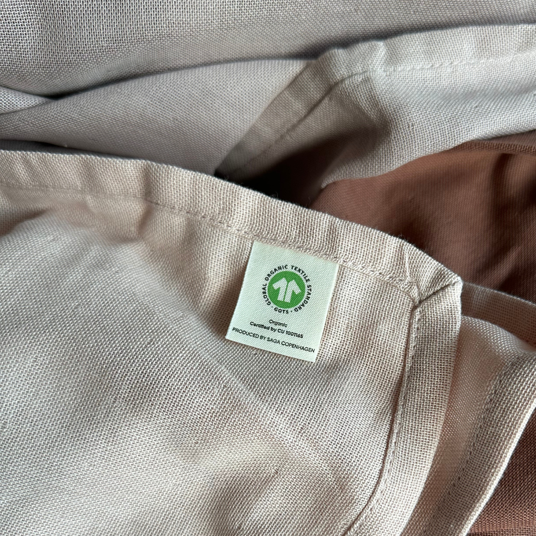 Diaper Cloths 3ps - Mixed Rose - 100% Organic Cotton