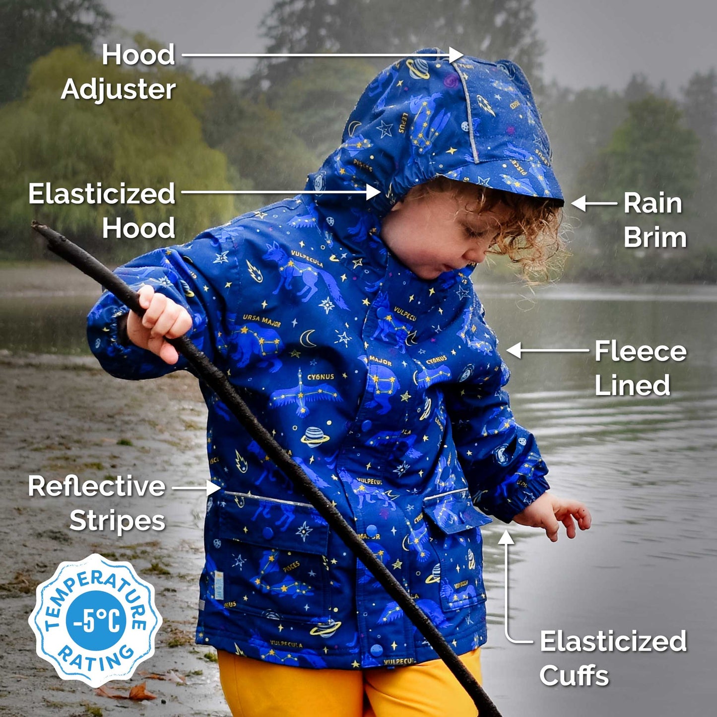 Home Sweet Home | Cozy-Dry Rain Jacket