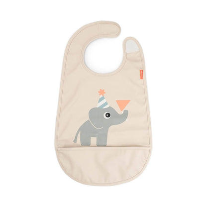 Bib w/velcro Celebration Sand