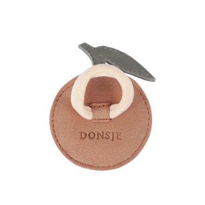 Nanoe Fruit Hair Tie | Grapefruit | Walnut Nubuck