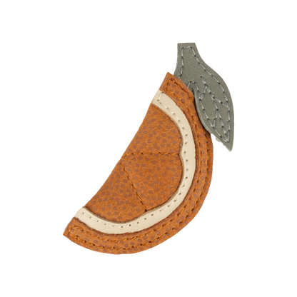 Nanoe Fruit Hairclip | Arancia | Maple Dotted Nubuck