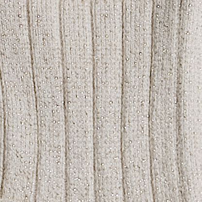 Collegien Victoire - Glitter Ribbed Crew Socks