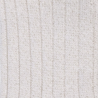 Collegien Victoire - Glitter Ribbed Crew Socks