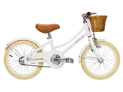 BANWOOD 16" CLASSIC BIKE VINTAGE - WHITE