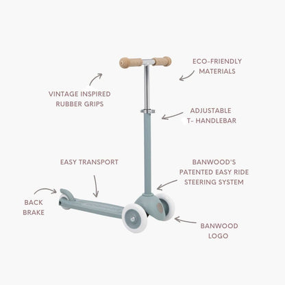 BANWOOD ECO SCOOTER - TEAL