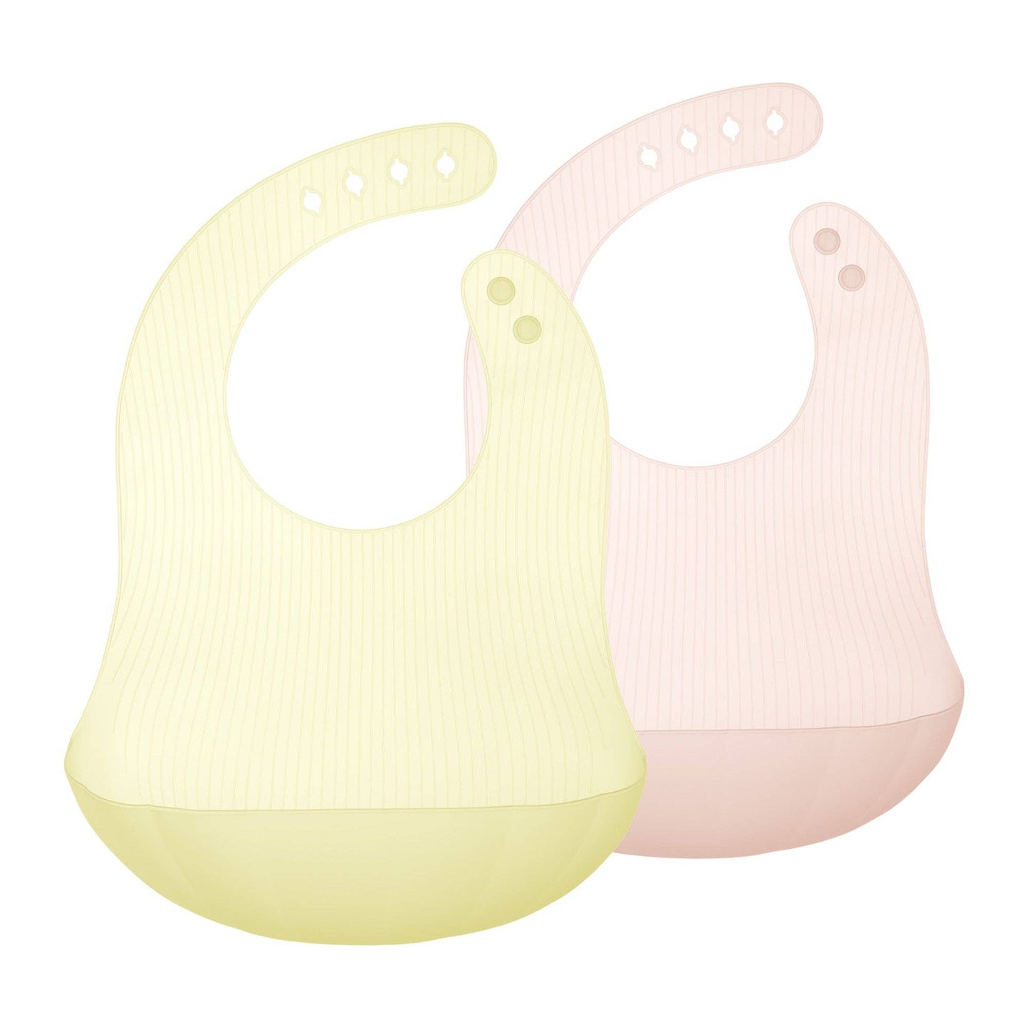 Silicone Bib: Coral / 1PK