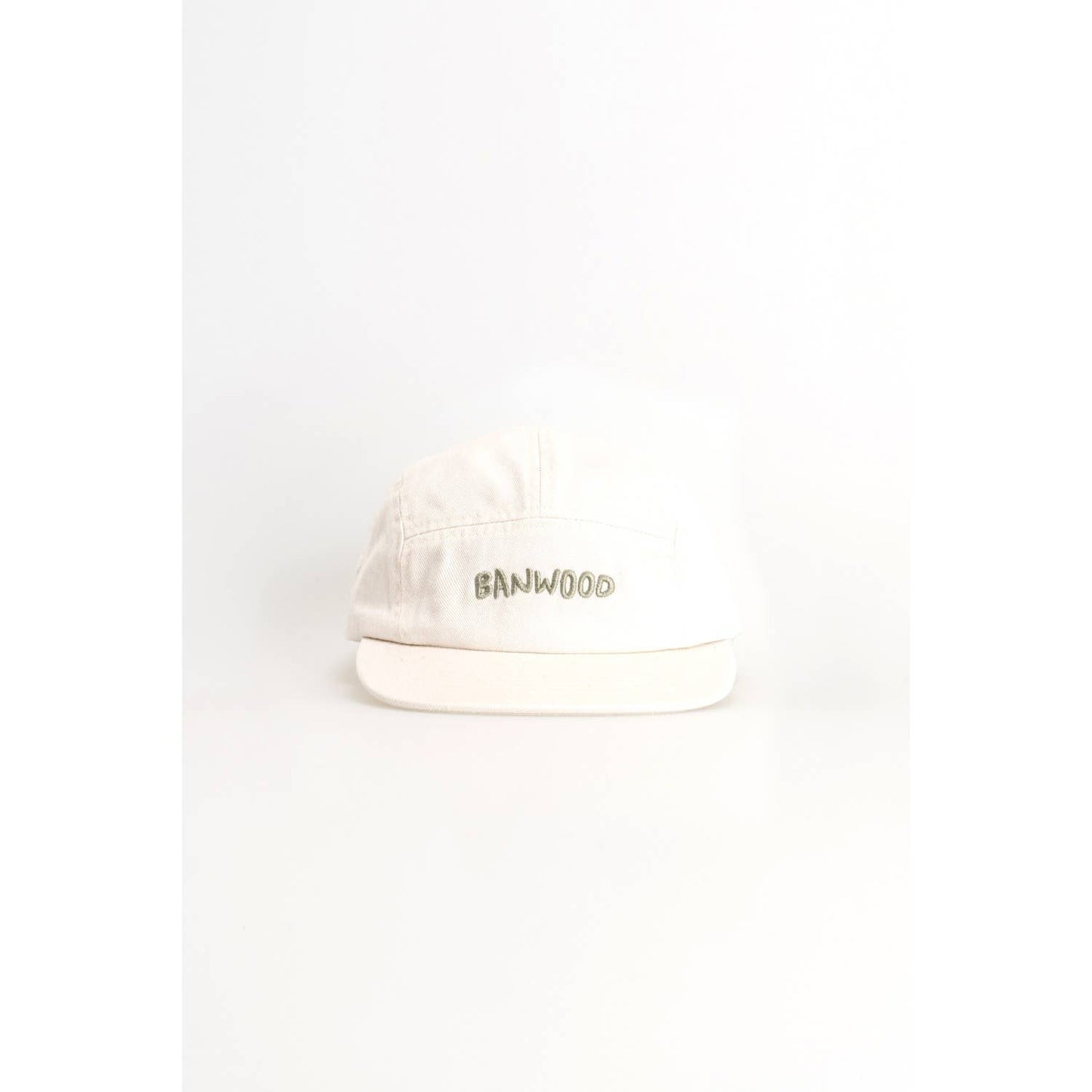 Banwood Washed 5 panel Cap - Cream