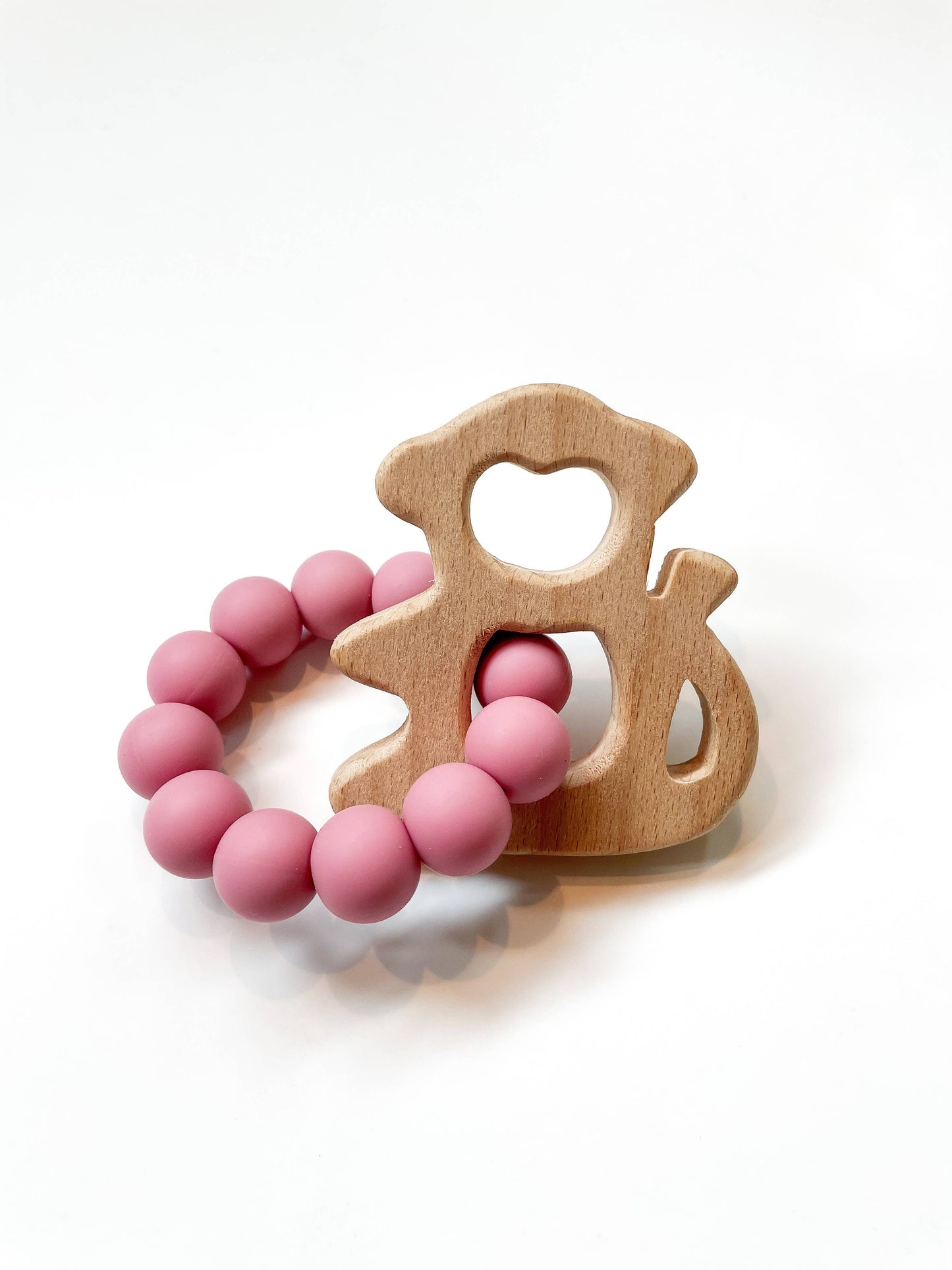 Basic Monkey Teether: Powder Blue