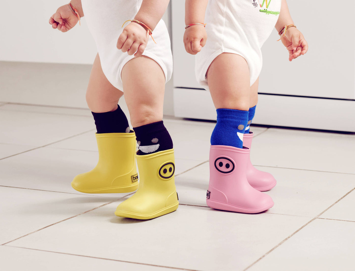 Kids Rain Boots KAWAÏ Pink: 26