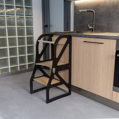 Transformable Kitchen Tower Securestep, Highchair+Tray Combo