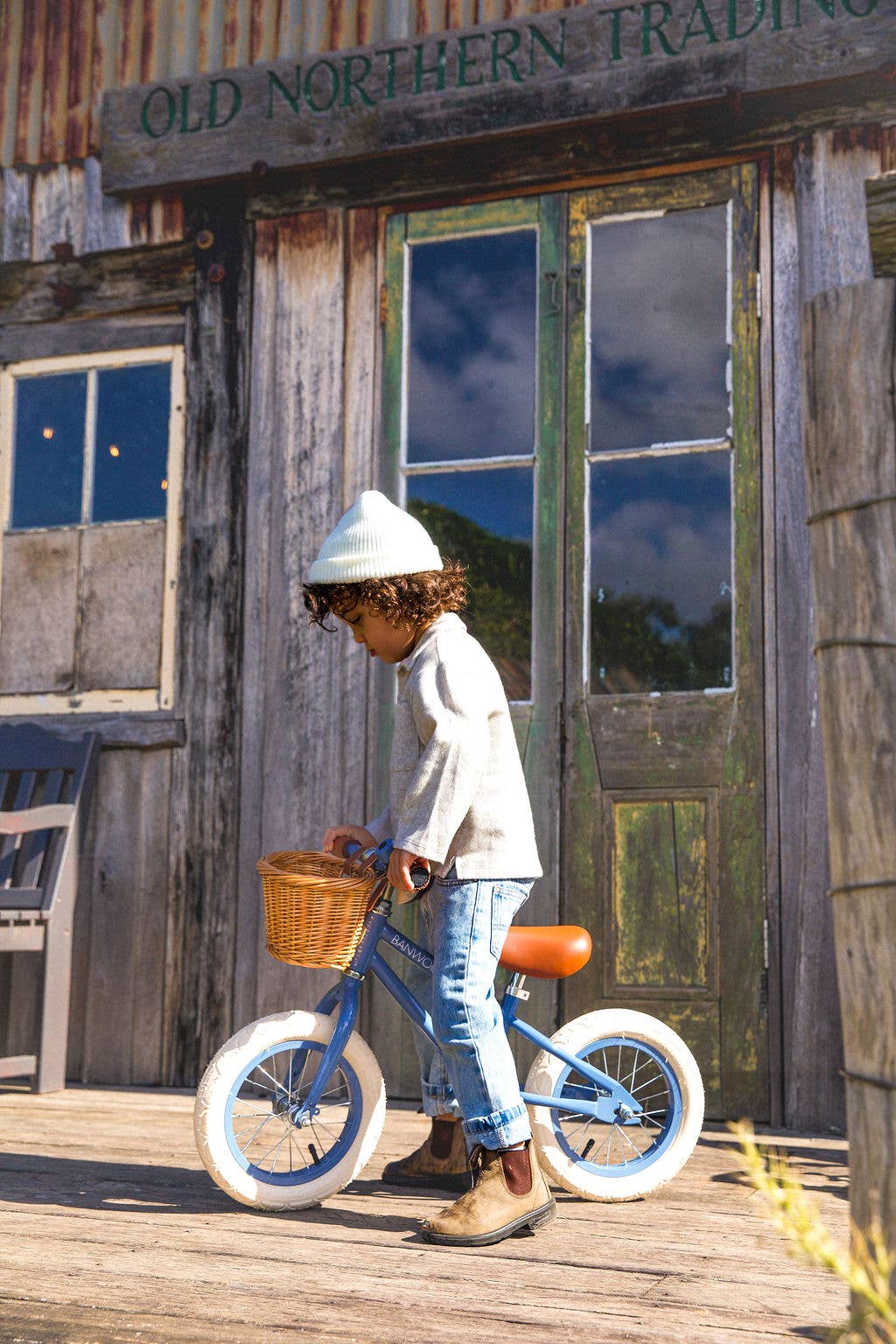 BANWOOD BALANCE BIKE FIRST GO VINTAGE - BLUE