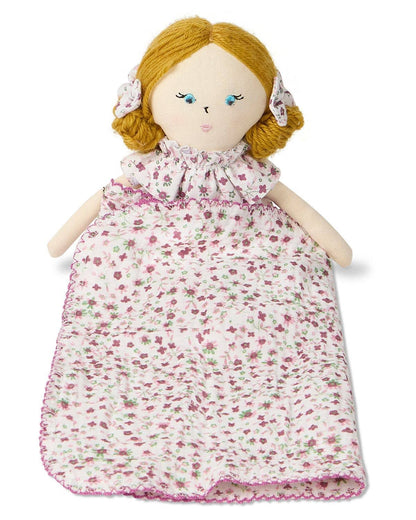 Mini Luna Doll Security Blanket: Winter White / One Size