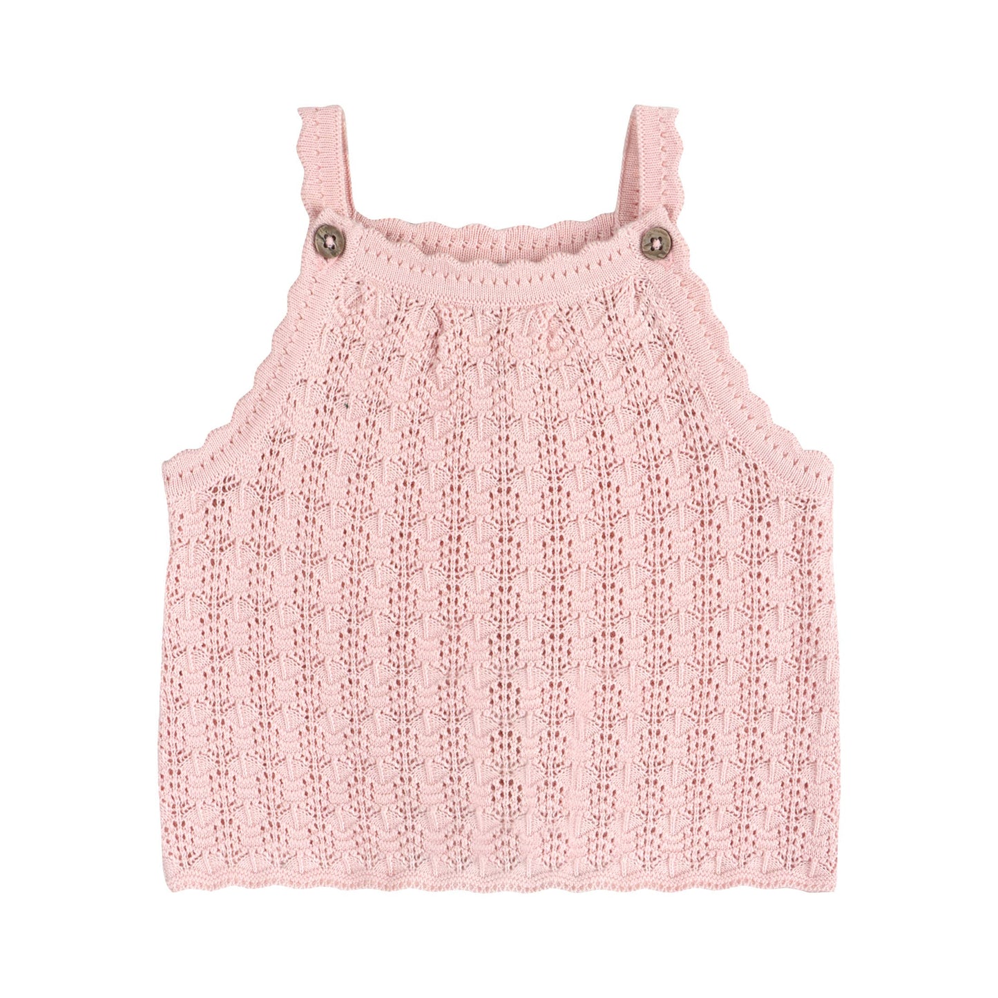 Nyla Textured Baby Tank & Shorts Set (Organic Cotton)