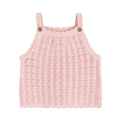 Nyla Textured Baby Tank & Shorts Set (Organic Cotton)