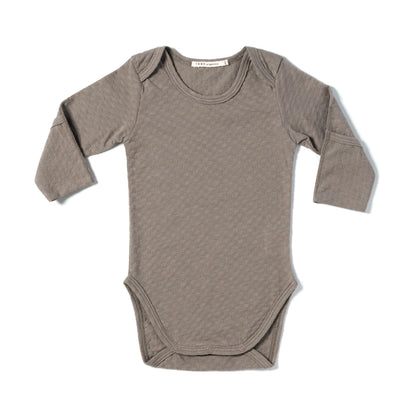 TANE Organics Pointelle Onesie with Handcover