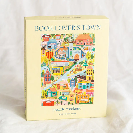 Book Lover's Town 1000 Piece Jigsaw Puzzle