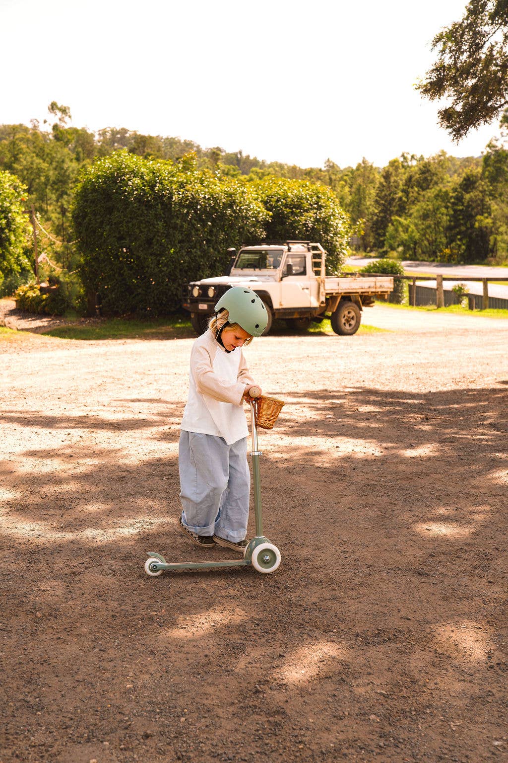 BANWOOD 3-WHEEL SCOOTER VINTAGE - FOREST