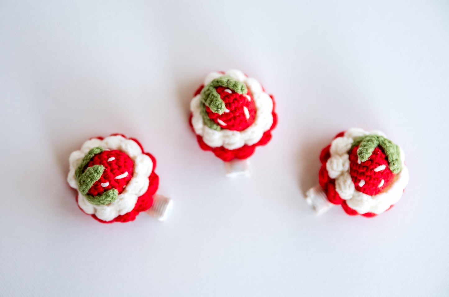 Tart Hair Clips: Pink