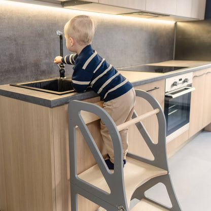 Transformable Kitchen Tower Securestep, Highchair+Tray Combo