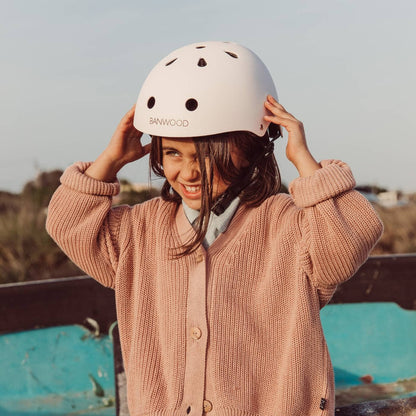 BANWOOD CLASSIC HELMET - MATTE DUSTYPINK (50-54 cm)