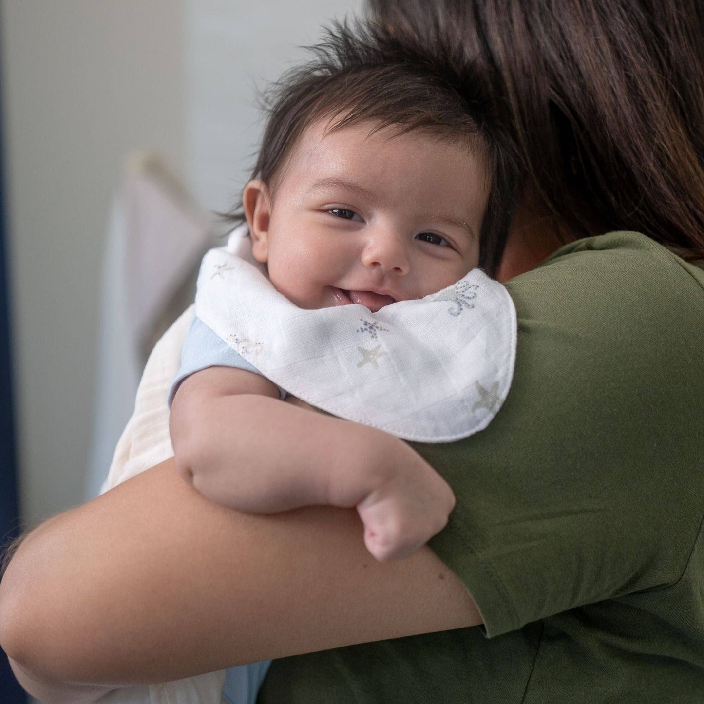 Cove 3-pc. Muslin Bib Set (Sea Life)