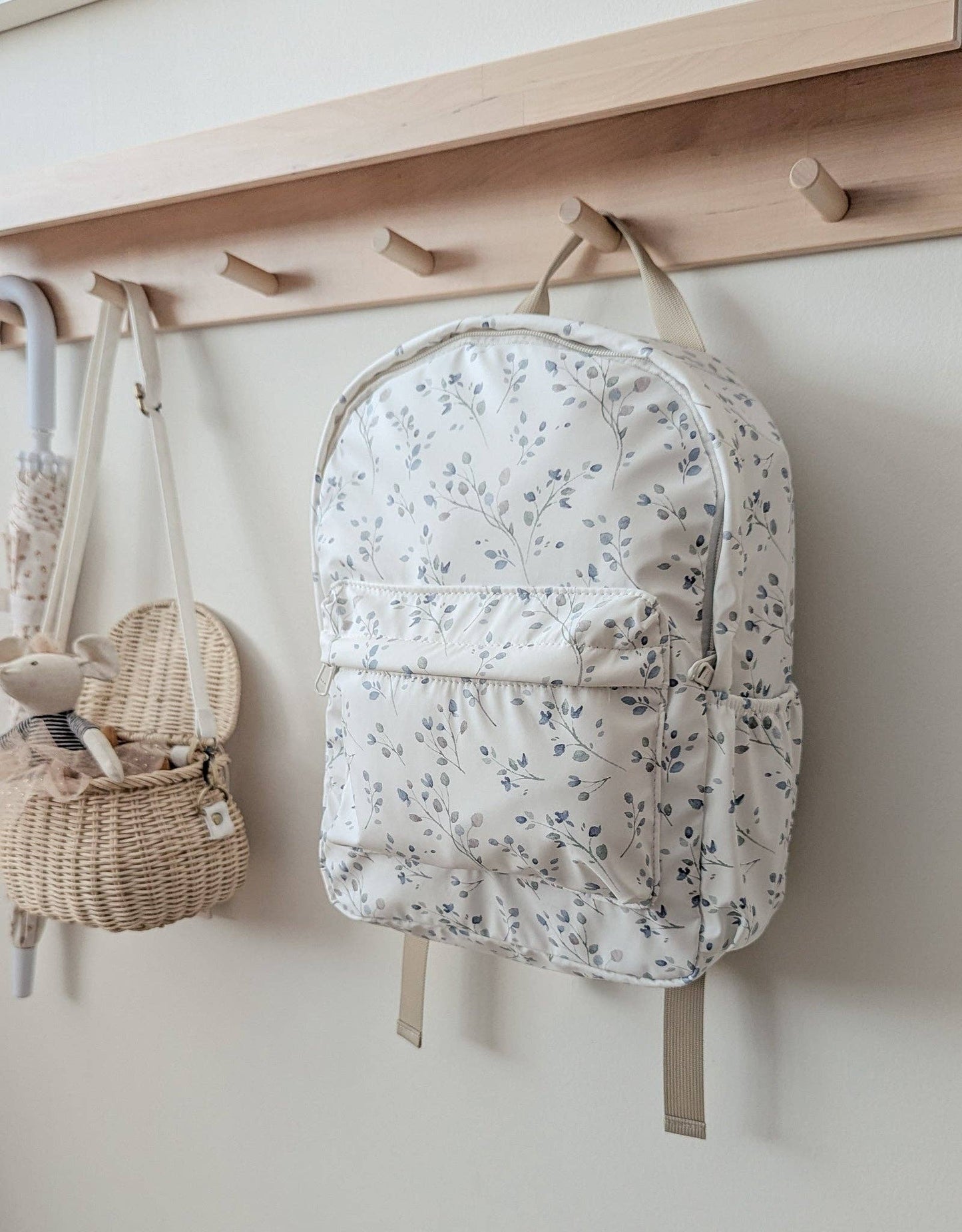 Mini Backpack - Delicate flowers - Menoum Menoum