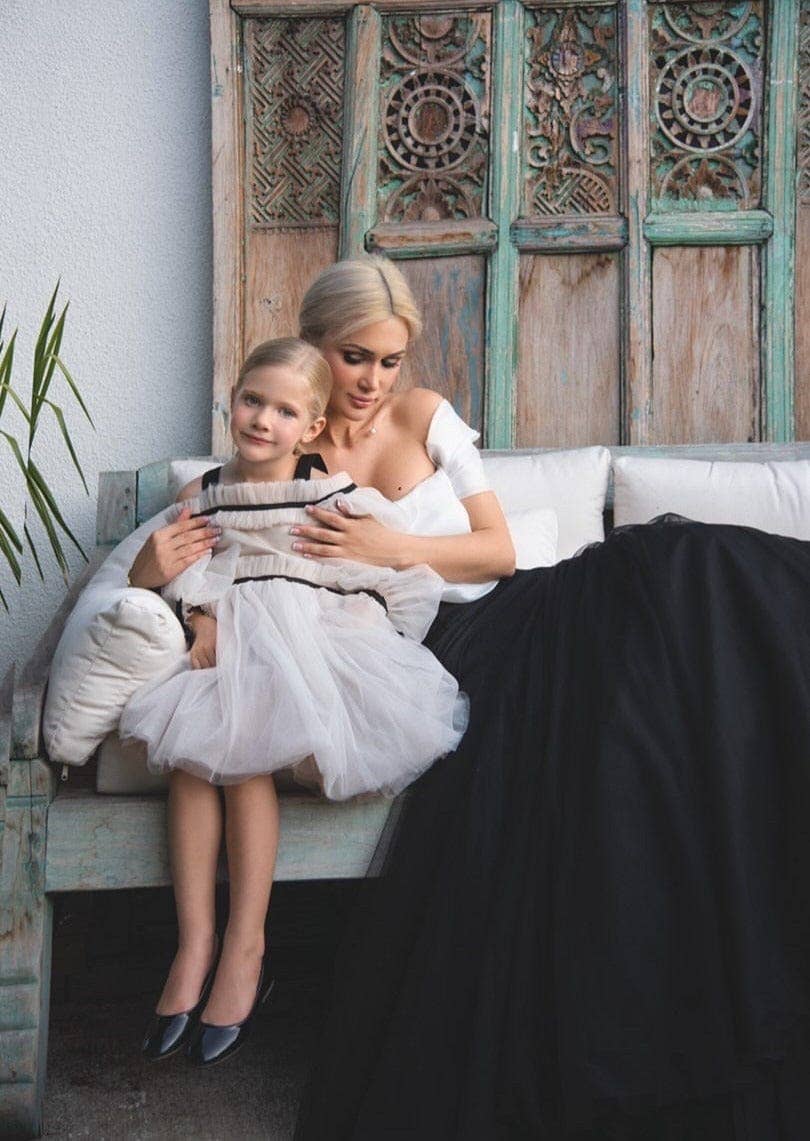 Coco-Caramel Tulle Dress: 3 Years