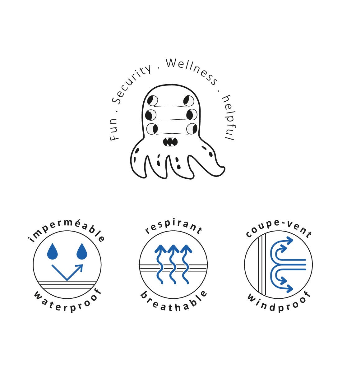 WISTITI Windbreaker Rain Jacket - Pink: 9-10y (140cm)