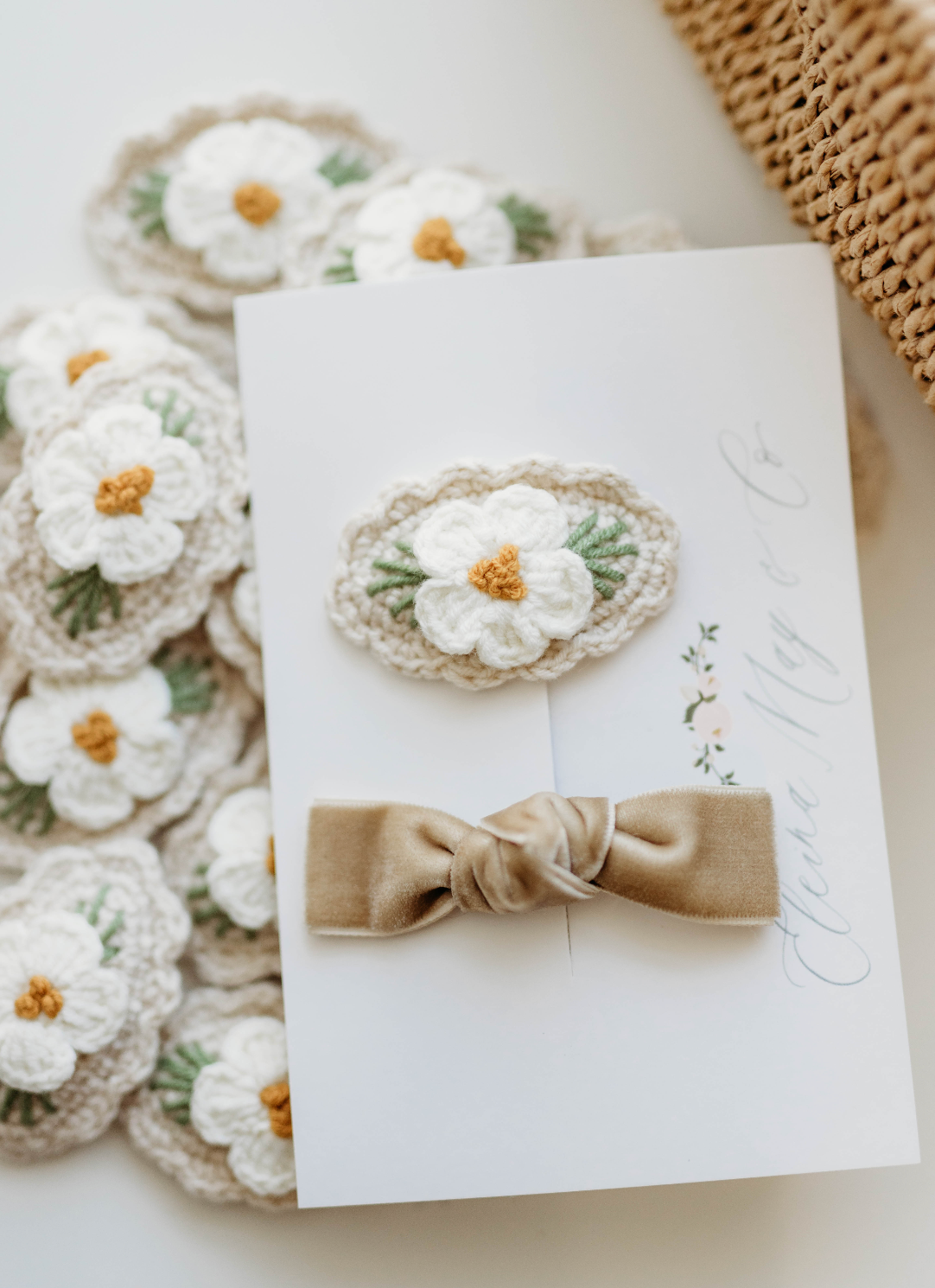 Magnolia Hair Clip Set