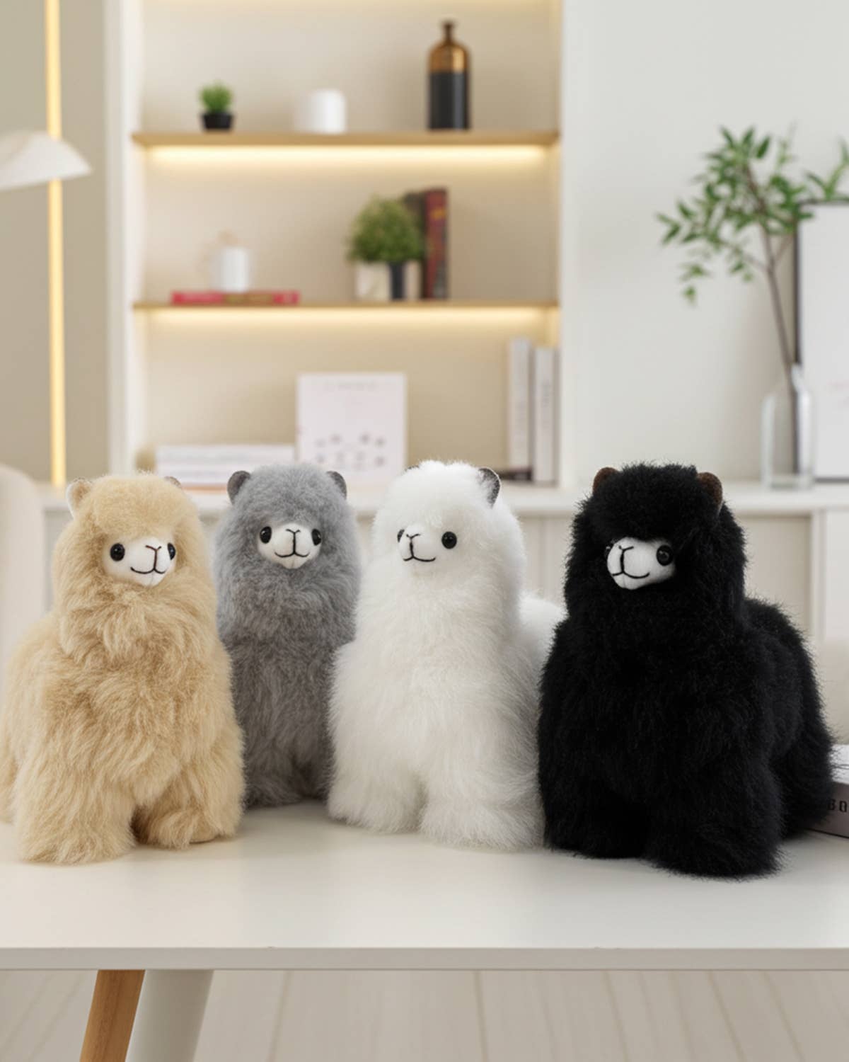 Alpaca Stuffed Animal - Alpaca - Micro 7"