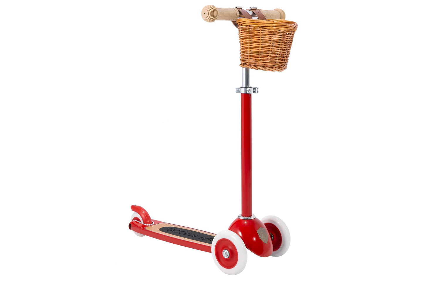 BANWOOD 3-WHEEL SCOOTER VINTAGE - RED