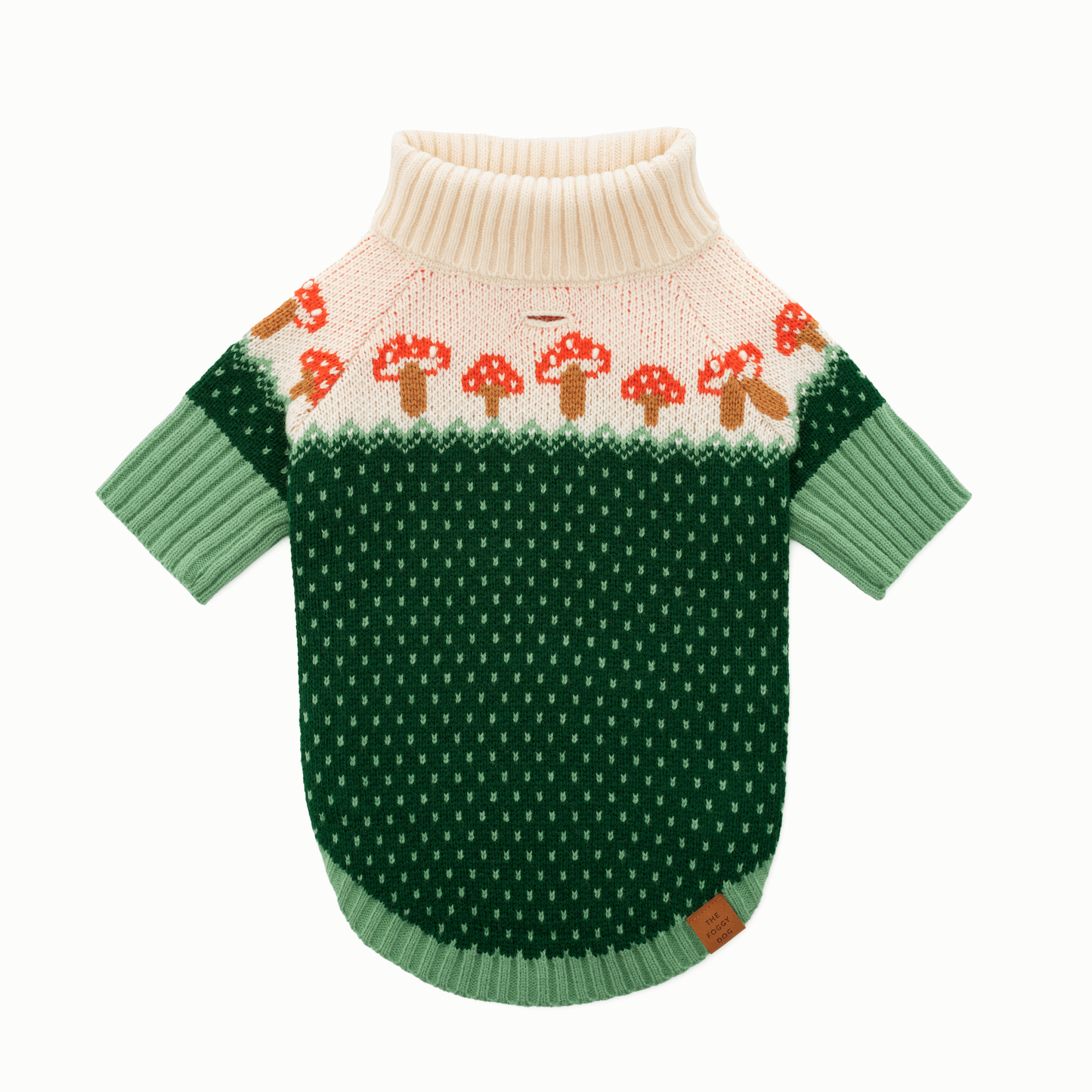 Toadstool Dog Sweater: M