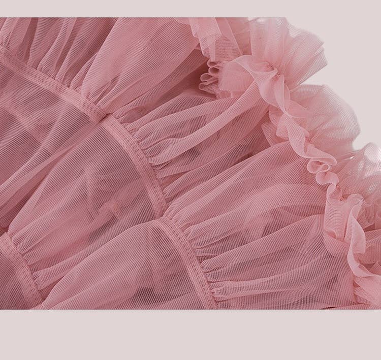 Annie & Charles® tulle skirt: Blush
