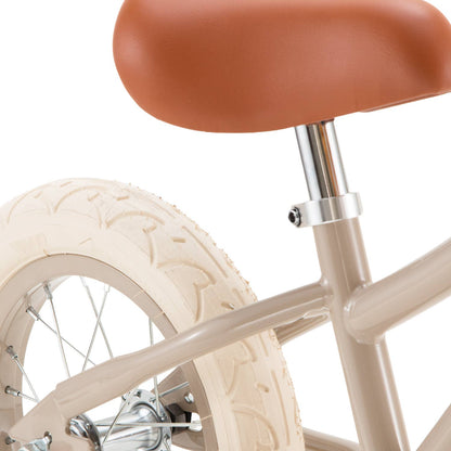BANWOOD BALANCE BIKE 12" FIRST GO VINTAGE - BEIGE