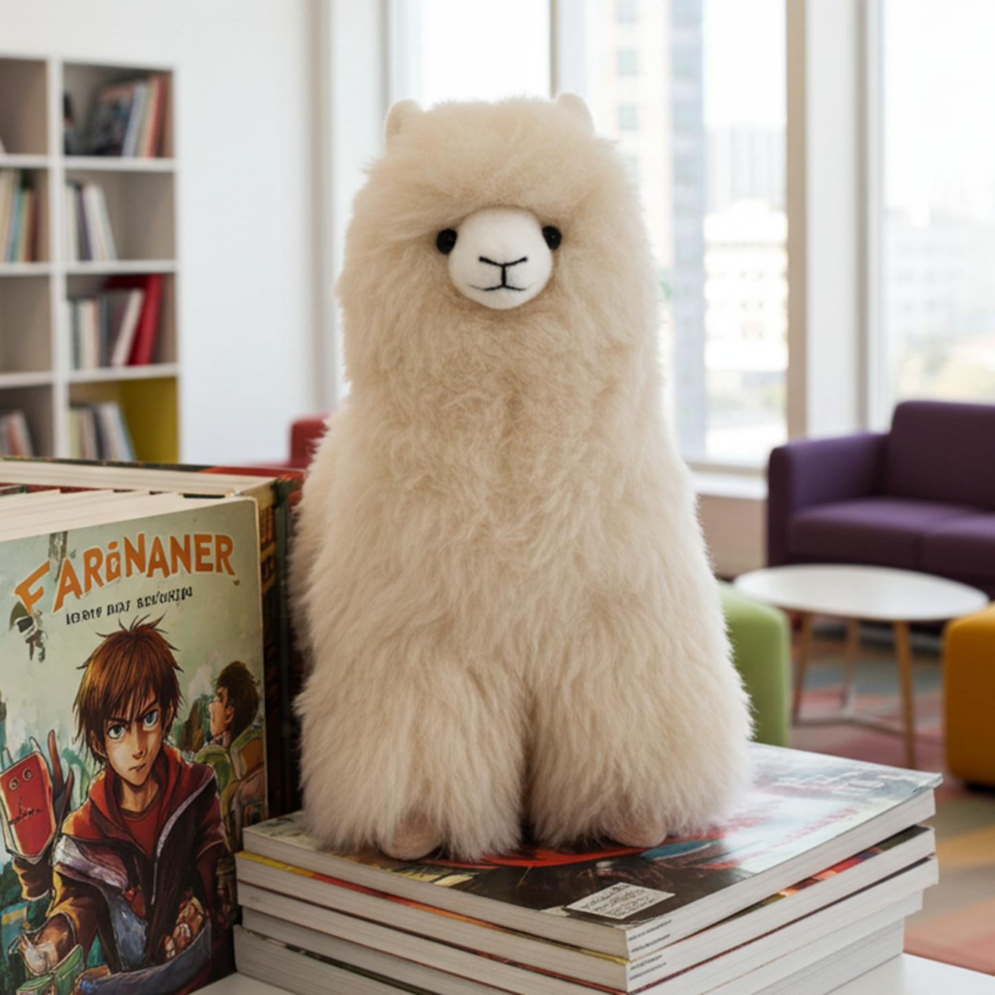 Alpaca Stuffed Animal - Alpaca Medium 12"