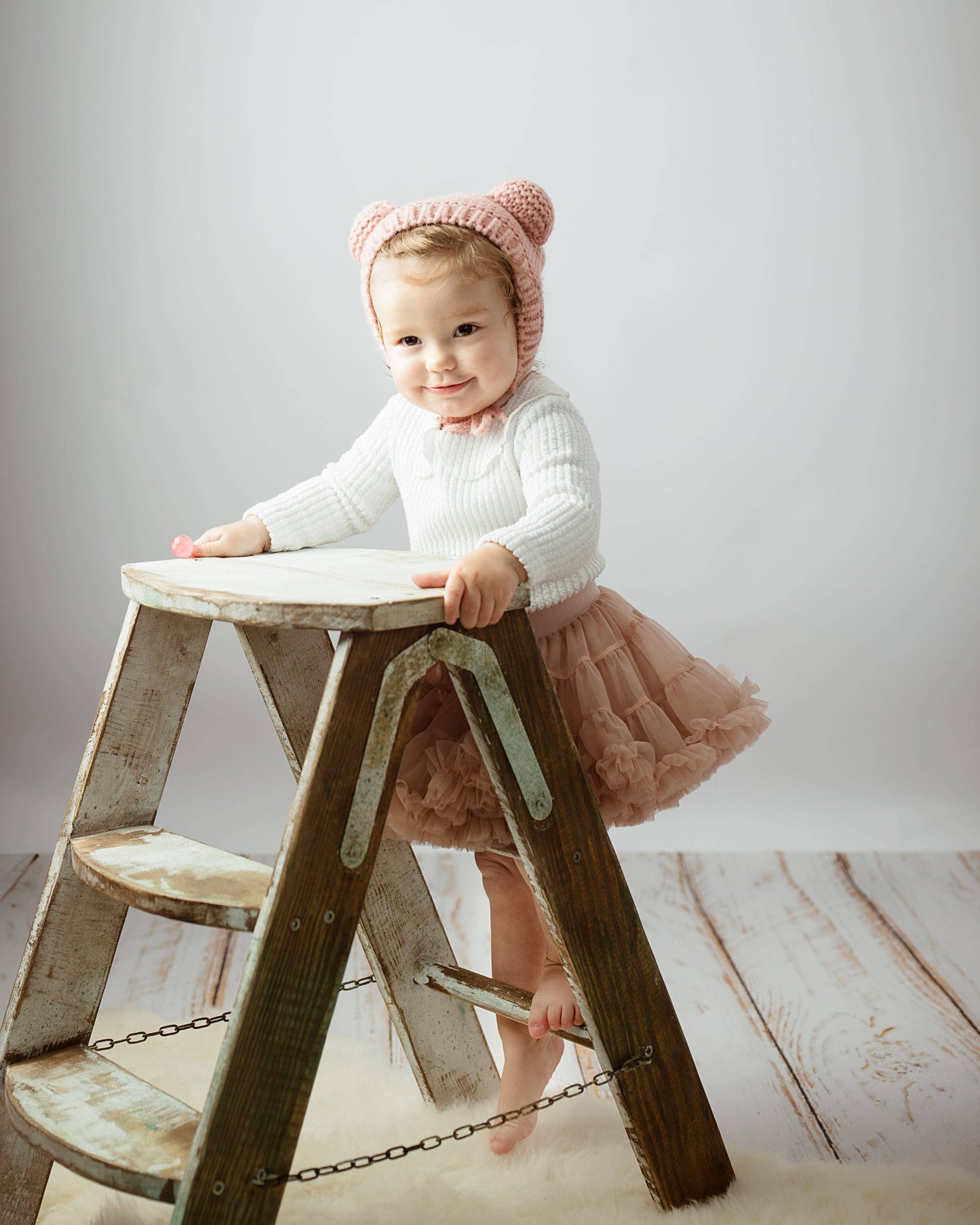 Annie & Charles® tulle skirt: Blush