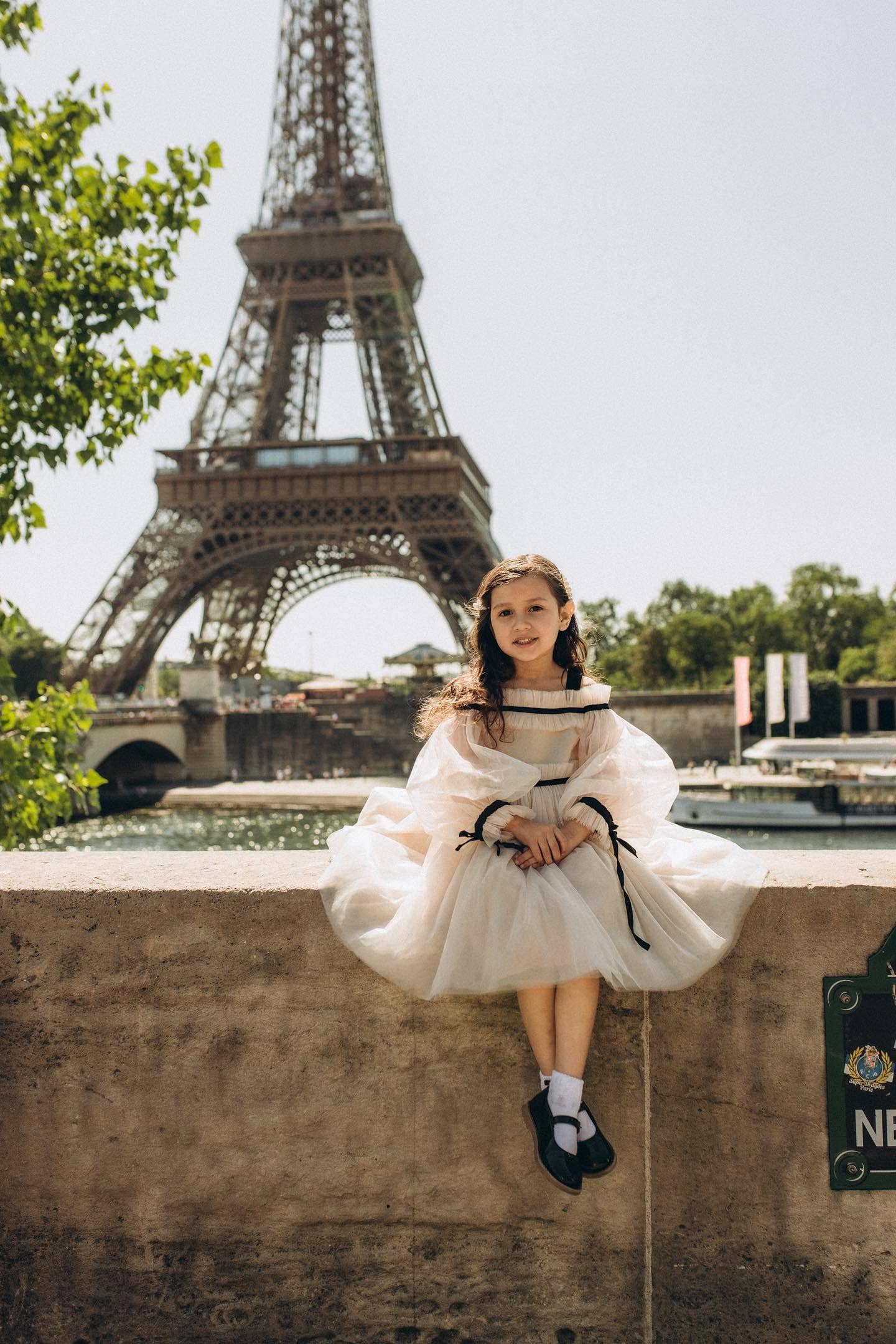 Coco-Caramel Tulle Dress: 4 Years
